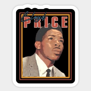 Strollin' with Lloyd Iconic Price Retro Nostalgia Tee Sticker